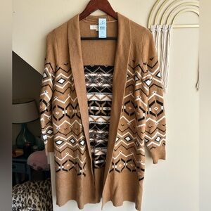 LOFT Long Cardigan NWT